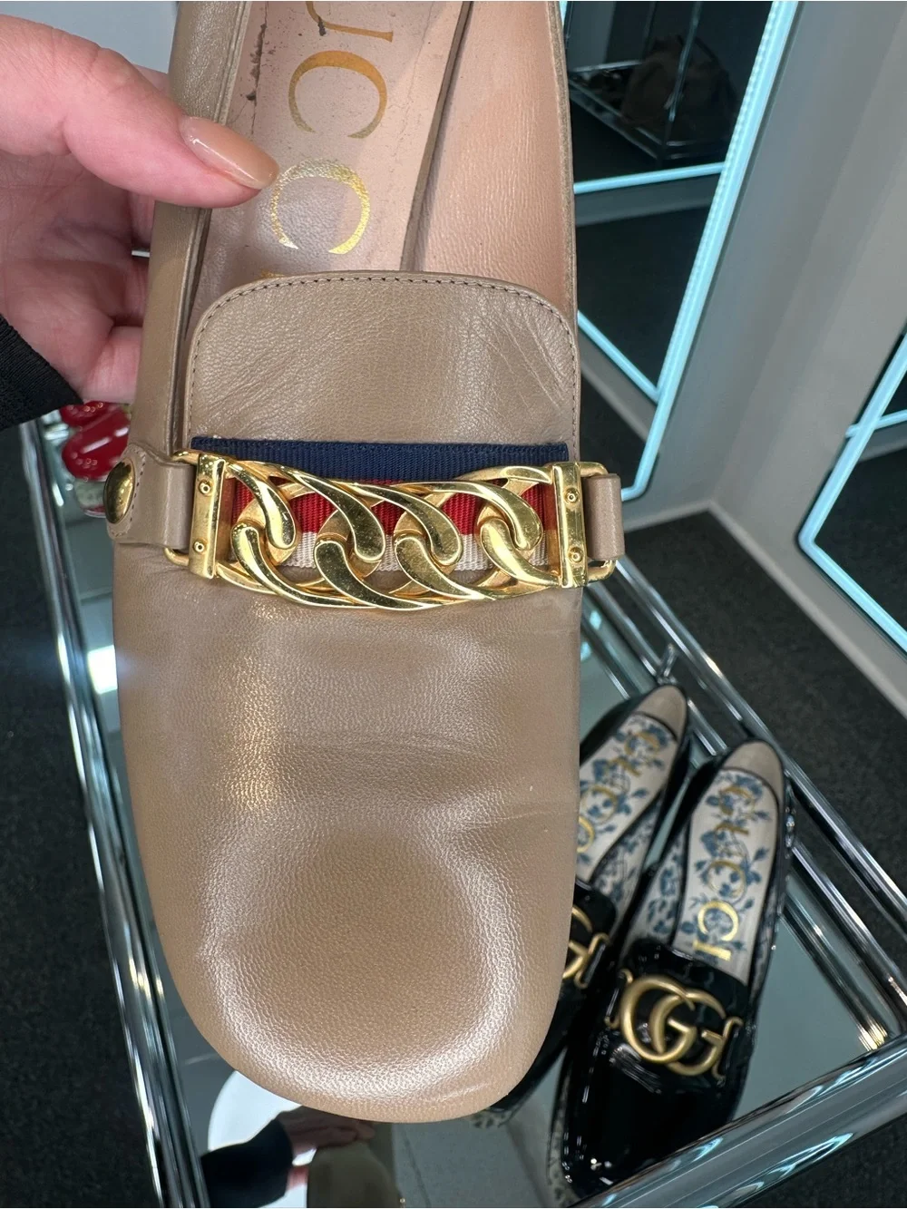 Gucci Sylvie Heel Loafer